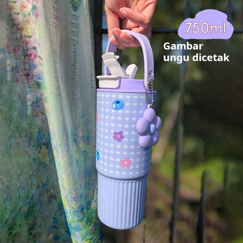 Cartoon Theme Stainless-Steel Tumbler | 850ml