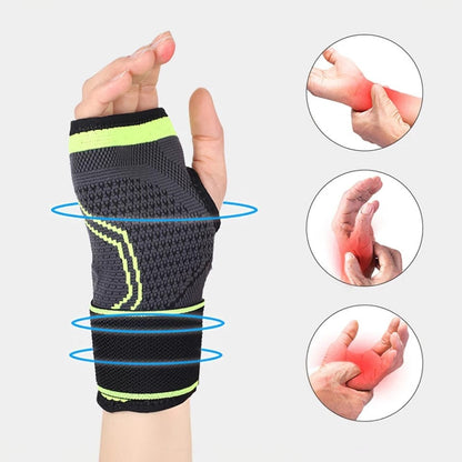 Professional Wrist Support Sleeve Half Finger Wrist Band Palm Support For Sports And Daily Use