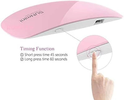 LED UV Light Nail Polish Dryer Curing Lamp Light Portable