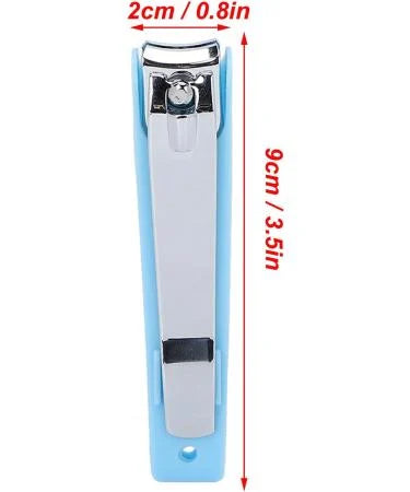 Nail Cutter with Magnifying Glass, Extra Large Nail Clipper, Stainless Steel Fingernail Magnifier Scissors Toenails Clippers for Elderly, Children