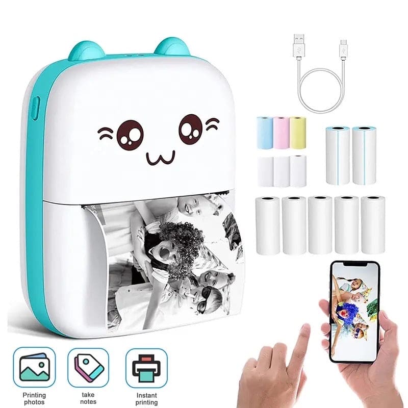 Mini Bluetooth Photo Printer