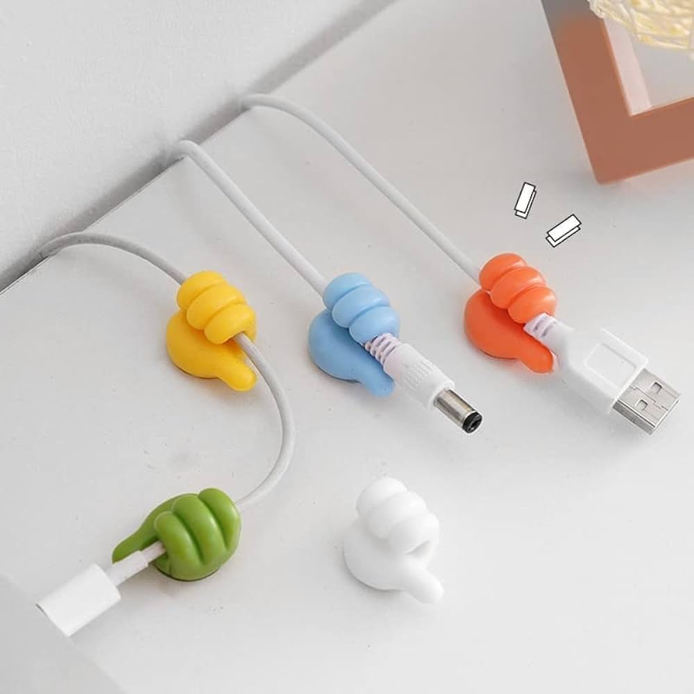 Silicon Thumb Wall Clips