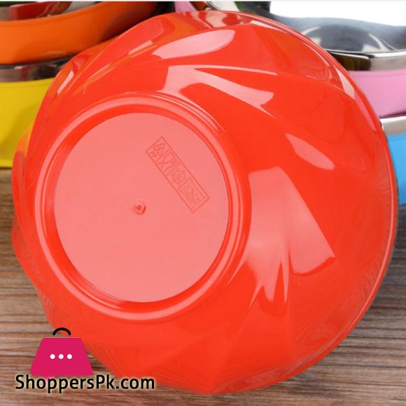Stainless Steel Bowl Double Wall Thickened Bowls Tableware Kitchen Dinnerware Rice Fruit Soup Bowl Pack of 4 Pc – 12CM