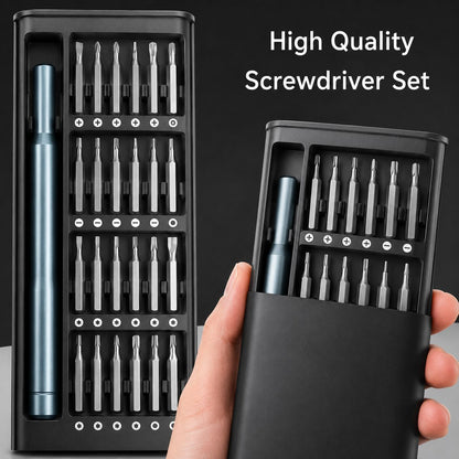 24-in-1 Precision Screwdriver Set – Portable Magnetic Repair Tool Kit for Mobile, Laptop & Electronics