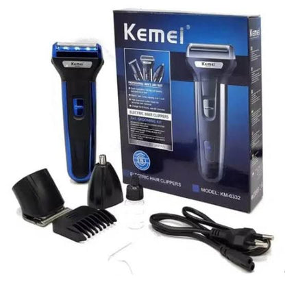 Professional Kemei 3 In 1 (Rechargeable Shaver)