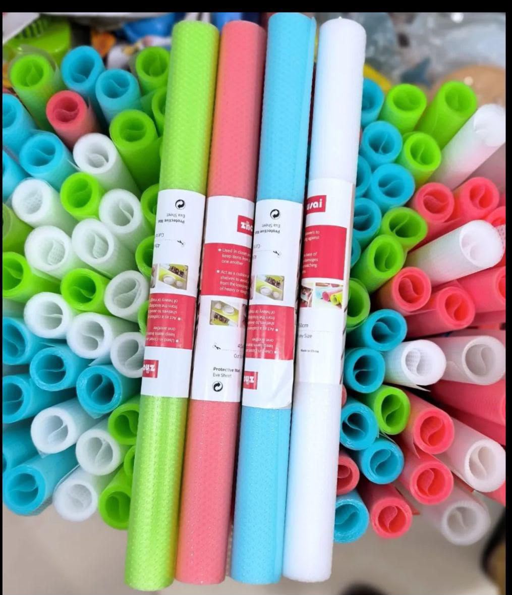 1 roll, AntiSlip Waterproof Multipurpose Fridge Rolls 150cmx45cm