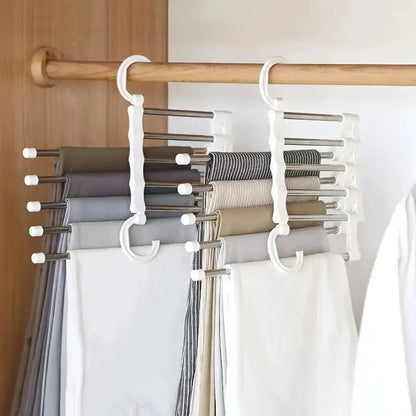 5 in 1 Space Saving Clothes Organizer Hanger