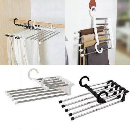 5 in 1 Space Saving Clothes Organizer Hanger