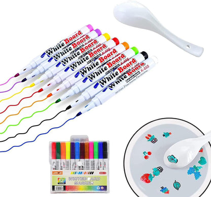 Colorful Magical Water Painting Whiteboard Markers