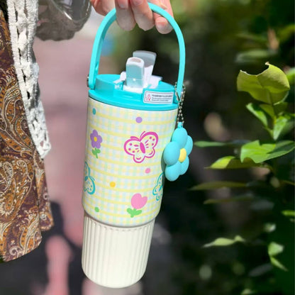 Cartoon Theme Stainless-Steel Tumbler | 850ml