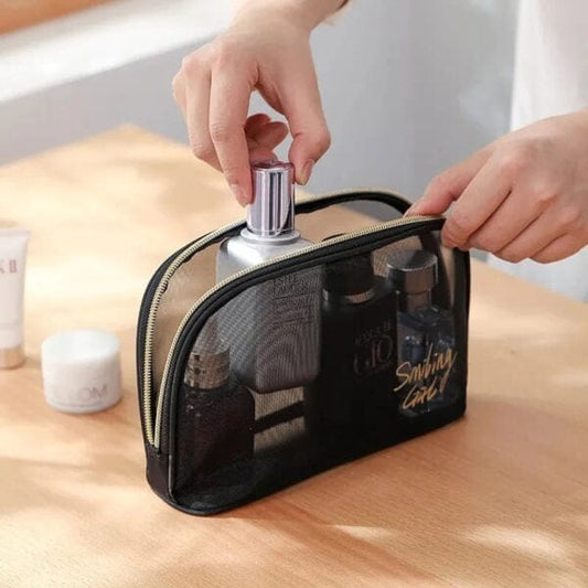 Mesh Makeup Storage Bag