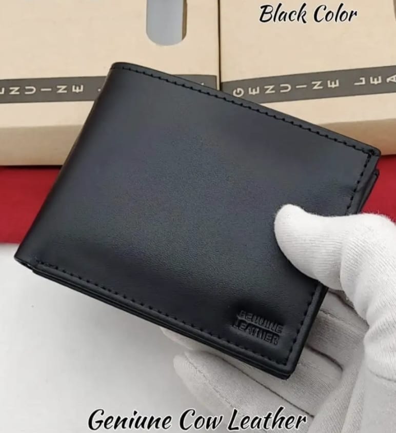 Geunine leather wallet for man
