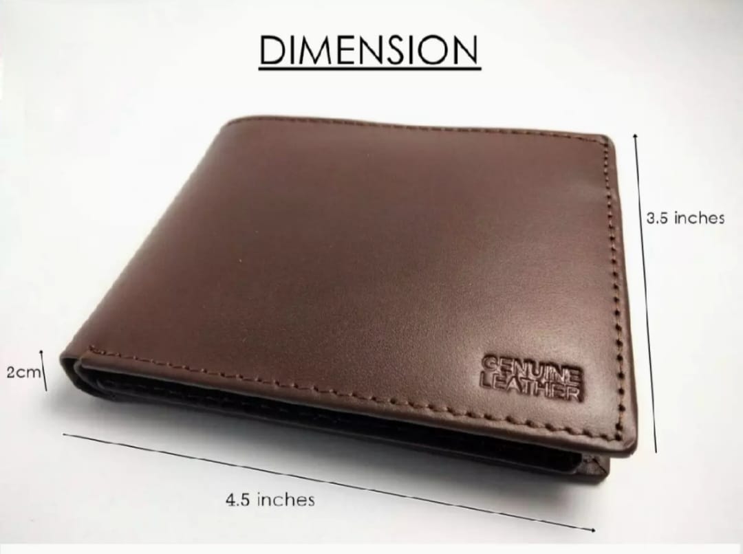 Geunine leather wallet for man