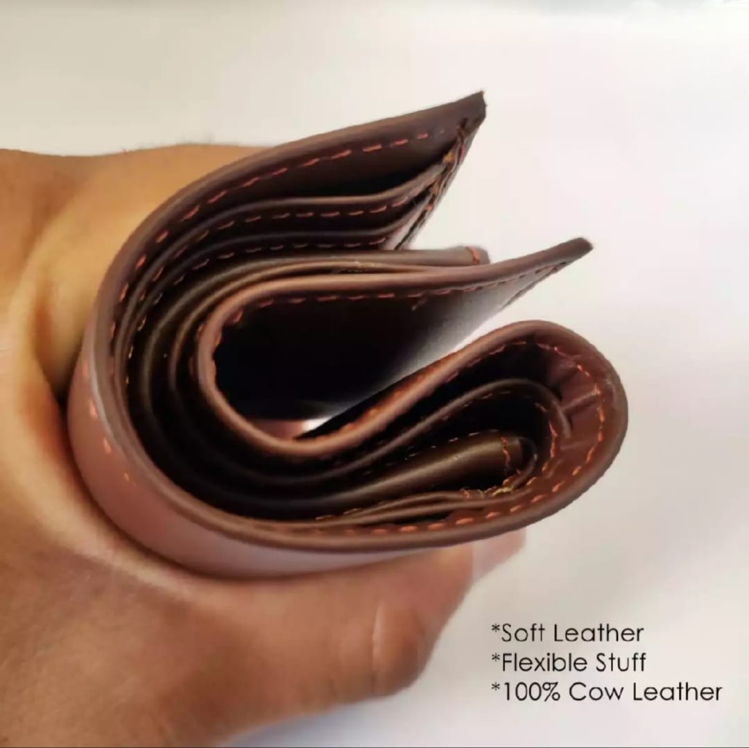 Geunine leather wallet for man