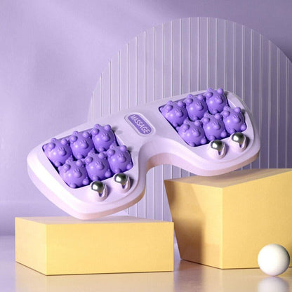 Foot Massage Roller Feet Reflexology Acupuncture Therapy Body Stiffness Yoga Fitness Training Muscle Relaxation Therapy Massager