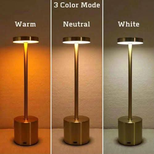Modern Minimalist Small Brown LED Table Lamp Smart Home Office Book Room Bedroom Living Room Bedside Bar Hotel Desk Light