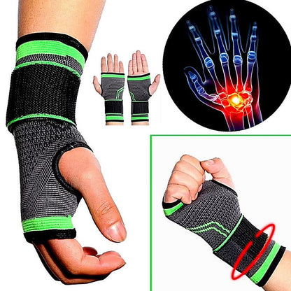 Professional Wrist Support Sleeve Half Finger Wrist Band Palm Support For Sports And Daily Use