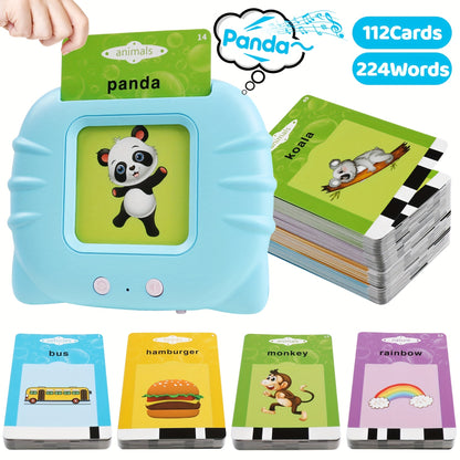 Toddler Talking Flash cards Reader (Rechargeable)