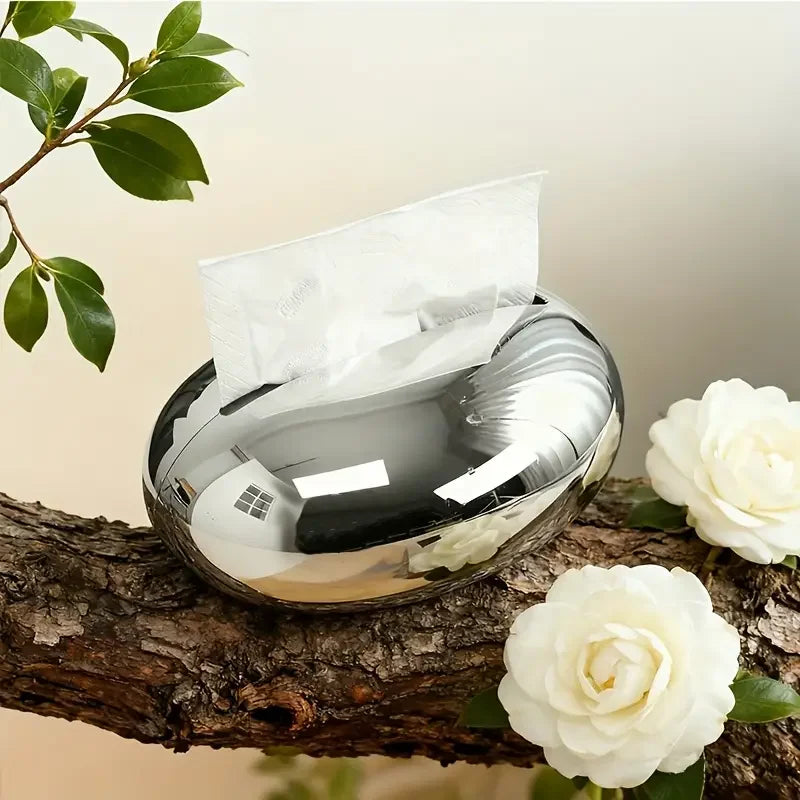 luxury an dlarge capacity ovalshaped tissue box.