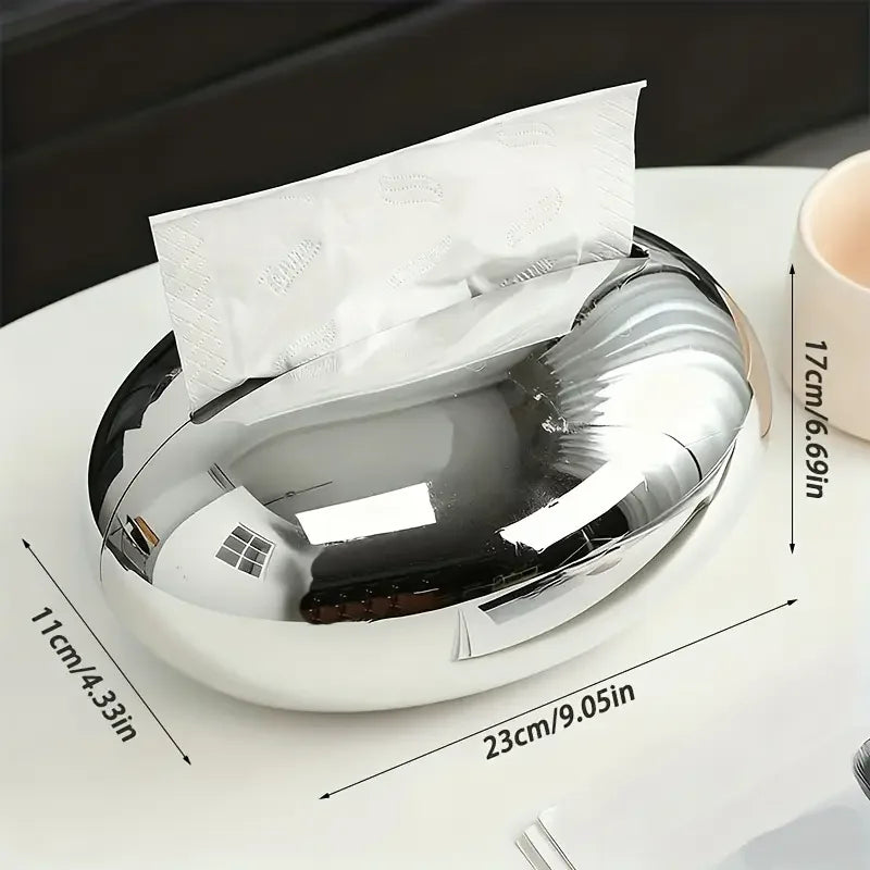 luxury an dlarge capacity ovalshaped tissue box.
