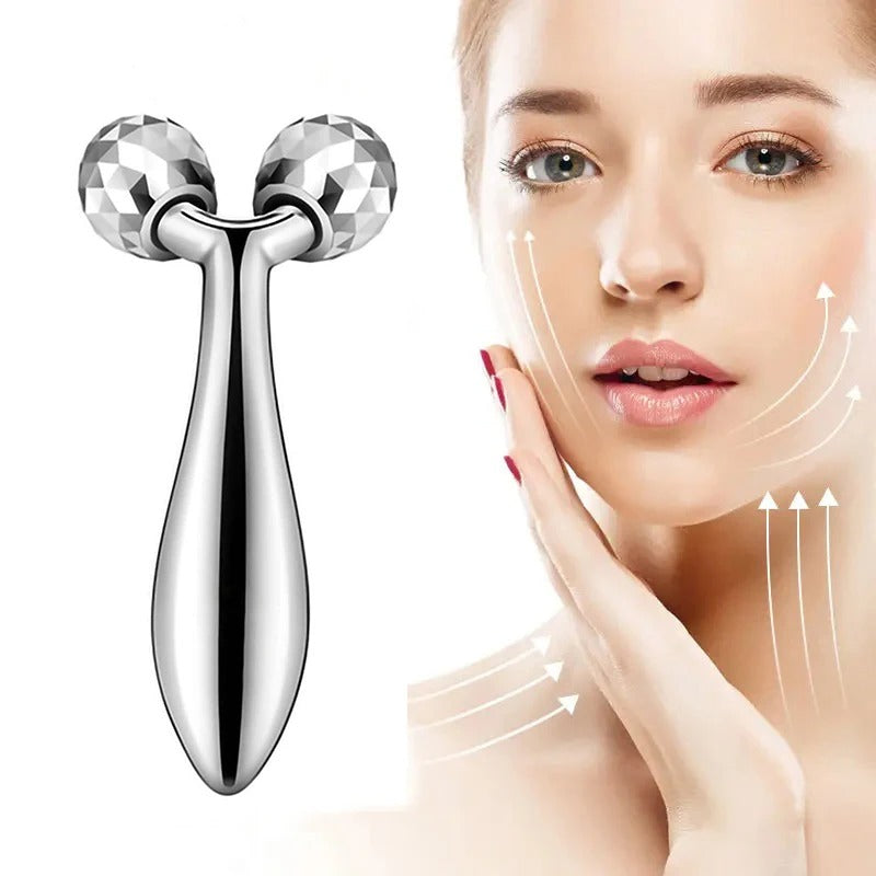 Manual 3D Roller Massager For Face