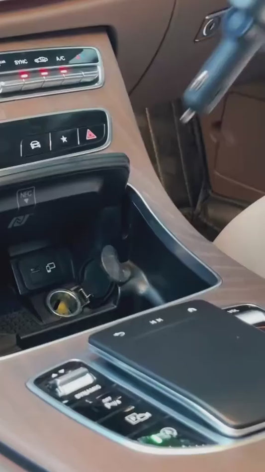 120W 4-In-1 Retractable Car Charger