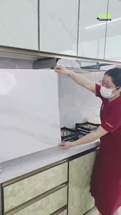 White Marble Shade 800cm by 45cm 🔥 8 Meter Big Size Sticker Roll