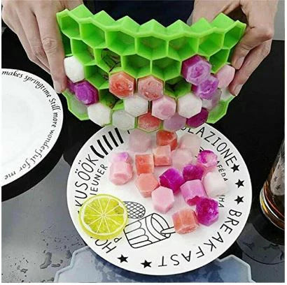 Honeycomb Ice Tray Mould 37 Cavity Tray Chocolate Ice Mould Kitchenware